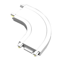 ΣΥΝΔΕΣΜΟΣ ΜΑΓΝΗΤΙΚΗΣ ΡΑΓΑΣ ULTRA SLIM ΣΕ ΚΑΜΠΥΛΗ ΛΕΥΚΟΣ EUROLAMP – 145-59569