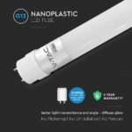 LED Λάμπα T8 G13 120cm 18W V-TAC Cree Chip 1850lm 160° Ψυχρό 6500K 6yrs Wty – 216556