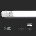 LED Λάμπα T8 G13 150cm 20W V-TAC Cree Chip 2100lm 160° Θερμό 3000K 6yrs Wty – 216566