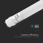 LED Λάμπα T8 G13 150cm 20W V-TAC Cree Chip 2100lm 160° Θερμό 3000K 6yrs Wty – 216566