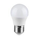 LED Λάμπα E27 Γλομπάκι P45 V-TAC Cree Chip 6.5W 600lm Φυσικό Λευκό 4000K 6yrs Wty – 21867-6