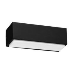 ΑΠΛΙΚΑ ΤΟΙΧΟΥ ΑΛΟΥΜΙΝΙΟΥ LED UPDOWN 10W ΜΑΥΡΗ ARTE ILLUMINA NIKITA EUROLAMP – 145-82091