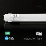 LED Λάμπα T8 G13 60cm 7W V-TAC Cree Chip 1050lm 160° Ψυχρό 6500K 6yrs Wty – 240656