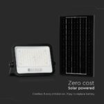 200W LED Ηλιακός Προβολέας CCT 2000K-8000K Μαύρος IP65 V-TAC – 24084