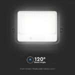 200W LED Ηλιακός Προβολέας CCT 2000K-8000K Μαύρος IP65 V-TAC – 24084