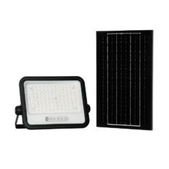 200W LED Ηλιακός Προβολέας CCT 2000K-8000K Μαύρος IP65 V-TAC – 24084
