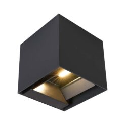 Ηλιακό Φωτιστικό Τοίχου 3W LED CCT Aνθρακί IP65 V-TAC – 24089