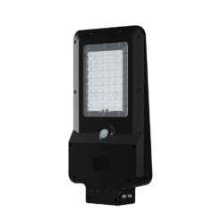 20W LED Ηλιακό Φωτιστικό Δρόμου 3000lm CCT Μαύρο IP65 με Ανιχνευτή Κίνησης & Αισθητήρας Φωτός V-TAC – 24099