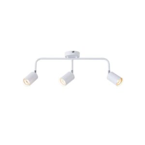 ΣΠΟΤ ΜΕΤΑΛΛΙΚΟ 3ΦΩΤΟ 3XGU10 500X90X230mm ΛΕΥΚΟ ARTE ILLUMINA OLYMP EUROLAMP – 145-25230
