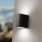 FUMAGALLI MARTA 160 2L ΑΠΛΙΚΑ ΤΟΙΧΟΥ UP & DOWN  ΜΑΥΡΗ 2X10W 192X164mm EUROLAMP – 145-26276