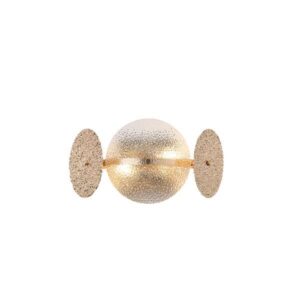 ΑΠΛΙΚΑ ΤΟΙΧΟΥ 2XE14 160Χ330Χ180mm ΧΡΥΣΟ ARTE ILLUMINA GLOW EUROLAMP – 144-24040