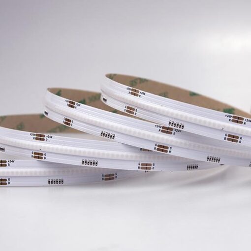 ΤΑΙΝΙΑ LED COB 5M 10W 24V RGB 480L/M IP44 PRO EUROLAMP – 145-72029
