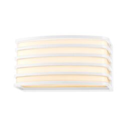 ΑΠΛΙΚΑ ΤΟΙΧΟΥ ΟΒΑΛ Ε27 200X100X90mm ΛΕΥΚΗ ARTE ILLUMINA EUROLAMP – 145-20239
