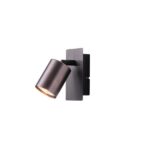 ΣΠΟΤ ΑΛΟΥΜΙΝΙΟΥ 1XGU10  120X80X120mm ΓΚΡΙ ARTE ILLUMINA LUXY EUROLAMP – 145-25265