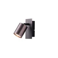 ΣΠΟΤ ΑΛΟΥΜΙΝΙΟΥ 1XGU10  120X80X120mm ΓΚΡΙ ARTE ILLUMINA LUXY EUROLAMP – 145-25265