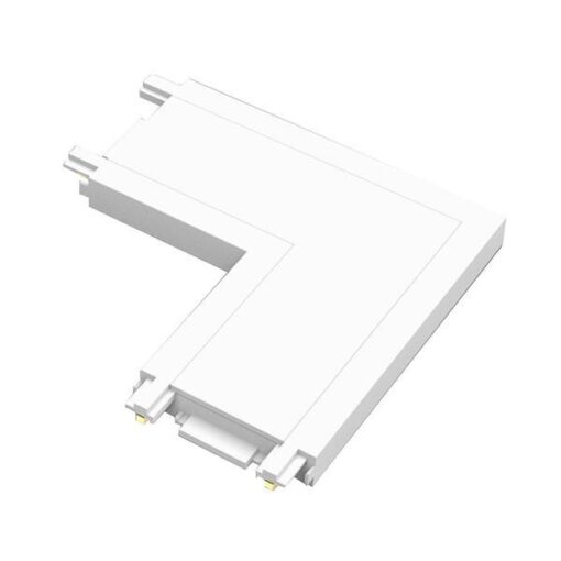 ΣΥΝΔΕΣΜΟΣ ΜΑΓΝΗΤΙΚΗΣ ΡΑΓΑΣ ULTRA SLIM ΓΩΝΙΑ90ο  ΛΕΥΚΟΣ EUROLAMP – 145-59564