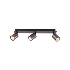 ΣΠΟΤ ΑΛΟΥΜΙΝΙΟΥ 3ΦΩΤΟ 3XGU10  450X80X120mm ΓΚΡΙ ARTE ILLUMINA LUXY EUROLAMP – 145-25267