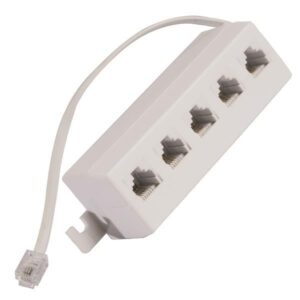 ΑΝΤΑΠΤΟΡΑΣ ΤΗΛΕΦΩΝΟΥ ΑΡΣΕΝΙΚΟ ΣE 5 ΘΗΛΥΚΑ 6P4C Rj11 EUROLAMP – 147-10057