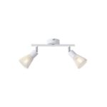 ΣΠΟΤ ΜΕ ΔΙΧΤΥ 2XE14 255X80X145mm ΛΕΥΚΟ ARTE ILLUMINA MESHY EUROLAMP – 145-25259