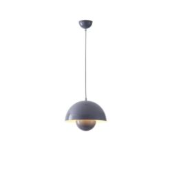 ΦΩΤΙΣΤΙΚΟ ΚΡΕΜΑΣΤΟ ΜΕΤΑΛΛΟ 1XE27  300X1290mm ΓΚΡΙ ARTE ILLUMINA JARDEN EUROLAMP – 144-28552
