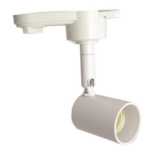 ΣΠΟΤ ΡΑΓΑΣ 2 ΓΡΑΜΜΩΝ GU10 Φ60mm 4cm ΣΤΥΛΟΣ ΛΕΥΚΟ EUROLAMP – 145-59070