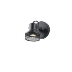 ΣΠΟΤ ΟΡΟΦΗΣ ΜΕ ΔΙΧΤΥ GU10 165X100X152mm ΜΑΥΡΟ ARTE ILLUMINA SOLUN EUROLAMP – 145-25045
