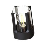 ΑΠΛΙΚΑ ΤΟΙΧΟΥ ΑΛΟΥΜΙΝΙΟΥ Ε27 ΜΑΧ 20W IP54 120Χ120Χ160mm ΜΑΥΡO ARTE ILLUMINA EUROLAMP – 145-20636
