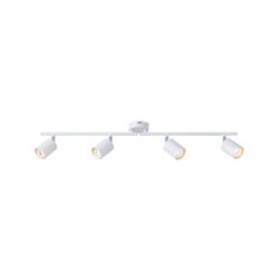 ΣΠΟΤ ΜΕΤΑΛΛΙΚΟ 4ΦΩΤΟ 4XGU10  790X80X165mm ΛΕΥΚΟ ARTE ILLUMINA OLYMP EUROLAMP – 145-25229