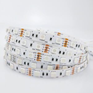 ΤΑΙΝΙΑ LED 5M 8W 24V RGB 60l/M IP20 PLUS EUROLAMP – 145-73305