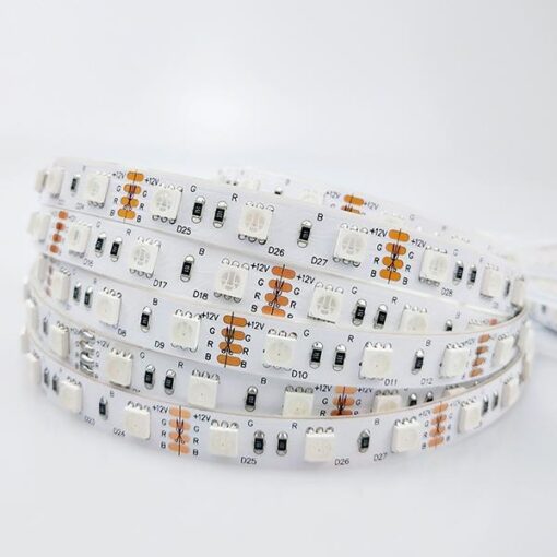 ΤΑΙΝΙΑ LED 5M 8W 24V RGB 60l/M IP20 PLUS EUROLAMP – 145-73305