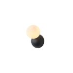 ΑΠΛΙΚΑ TOIXOY ΜΕΤΑΛΛΙΚΗ LED G9 100X120mm MΑΥΡΟ ARTE ILLUMINA TERPSI EUROLAMP – 144-58028