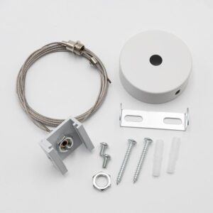 ΝΤΙΖΑ ΦΩΤΙΣΤΙΚΟΥ ΜΕ ΒΑΣΗ ΟΡΟΦΗΣ 2m (4P) ΛΕΥΚΗ EUROLAMP – 145-59125