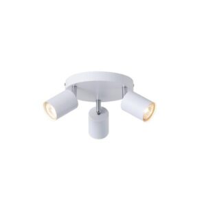 ΣΠΟΤ ΜΕΤΑΛΛΙΚΟ 3ΦΩΤΟ 3XGU10  Φ180X135mm ΛΕΥΚΟ ARTE ILLUMINA OLYMP EUROLAMP – 145-25228