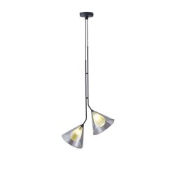 ΦΩΤΙΣΤΙΚΟ ΚΡΕΜΑΣΤΟ ΓΥΑΛΙ 2ΦΩΤΟ G9   410x1800mm ΦΙΜΕ ARTE ILLUMINA DELTA EUROLAMP – 144-24112