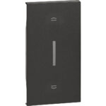 Living Now Πλήκτρο ΜΗΧ ΡΟΛΩΝ 2ΣΤ Μαύρο Legrand – KG06M2