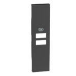 Living Now Πλήκτρο ΠΡ ΦΟΡΤ 2USB 1ΣΤ Μαύρο Legrand – KG13C