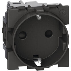 Living Now Πρίζα 2Π+Γ ΣΟΥΚΟ Μαύρο Legrand – KG4141G