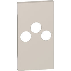 Living Now Πλήκτρο ΠΡ TV-RD-SAT 2ΣΤ SAND Legrand – KM26M2