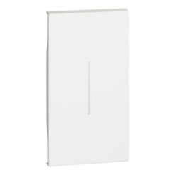Living Now Πλήκτρο ΜΗΧ ΦΩΤ 2ΣΤ Λευκό Legrand – KW01M2
