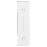 Living Now Πλήκτρο ΔΙΠΛΟ ΜΠΟΥΤΟΝ 1ΣΤ Λευκό Legrand – KW05L