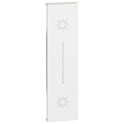 Living Now Πλήκτρο ΔΙΠΛΟ ΜΠΟΥΤΟΝ 1ΣΤ Λευκό Legrand – KW05L