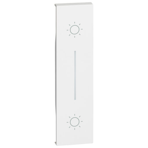 Living Now Πλήκτρο ΔΙΠΛΟ ΜΠΟΥΤΟΝ 1ΣΤ Λευκό Legrand – KW05L