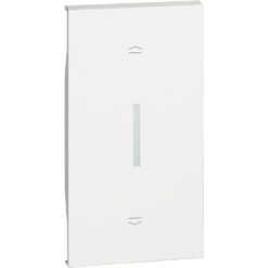 Living Now Πλήκτρο ΜΗΧ ΡΟΛΩΝ 2ΣΤ Λευκό Legrand – KW06M2
