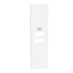 Living Now Πλήκτρο ΠΡ ΦΟΡΤ 2USB 1ΣΤ Λευκό Legrand – KW13C