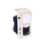 Living Now Πρίζα RJ45 UTP CAT6 1ΣΤ Λευκό Legrand – KW4279C6