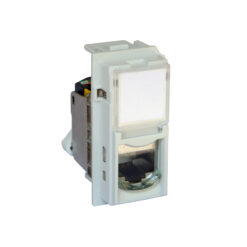 Living Now Πρίζα RJ45 UTP CAT6A  1ΣΤ Λευκό Legrand – KW4279C6A