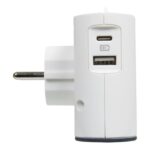 ΠΟΛΥΠΡΙΖΟ 2Χ2Π & USBA+C ΛΕΥΚΟ/ΜΑΥΡΟ LEGRAND – 049401