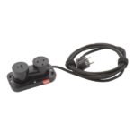 ELECTRON 1 SCH/1 USB TYPE A+C BLACK LEGRAND – 654909