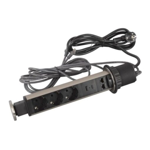 TOWER60 3SCH+2RJ45+ USB A+C 2Μ ΚΑΛΩΔ. LEGRAND – 654975