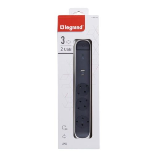 ΠΟΛ PRE 3ΣΟΥΚ SPD USBA+C ΚΑΛ1,5M ΛΕΥ/ΜΑΥ LEGRAND – 694508